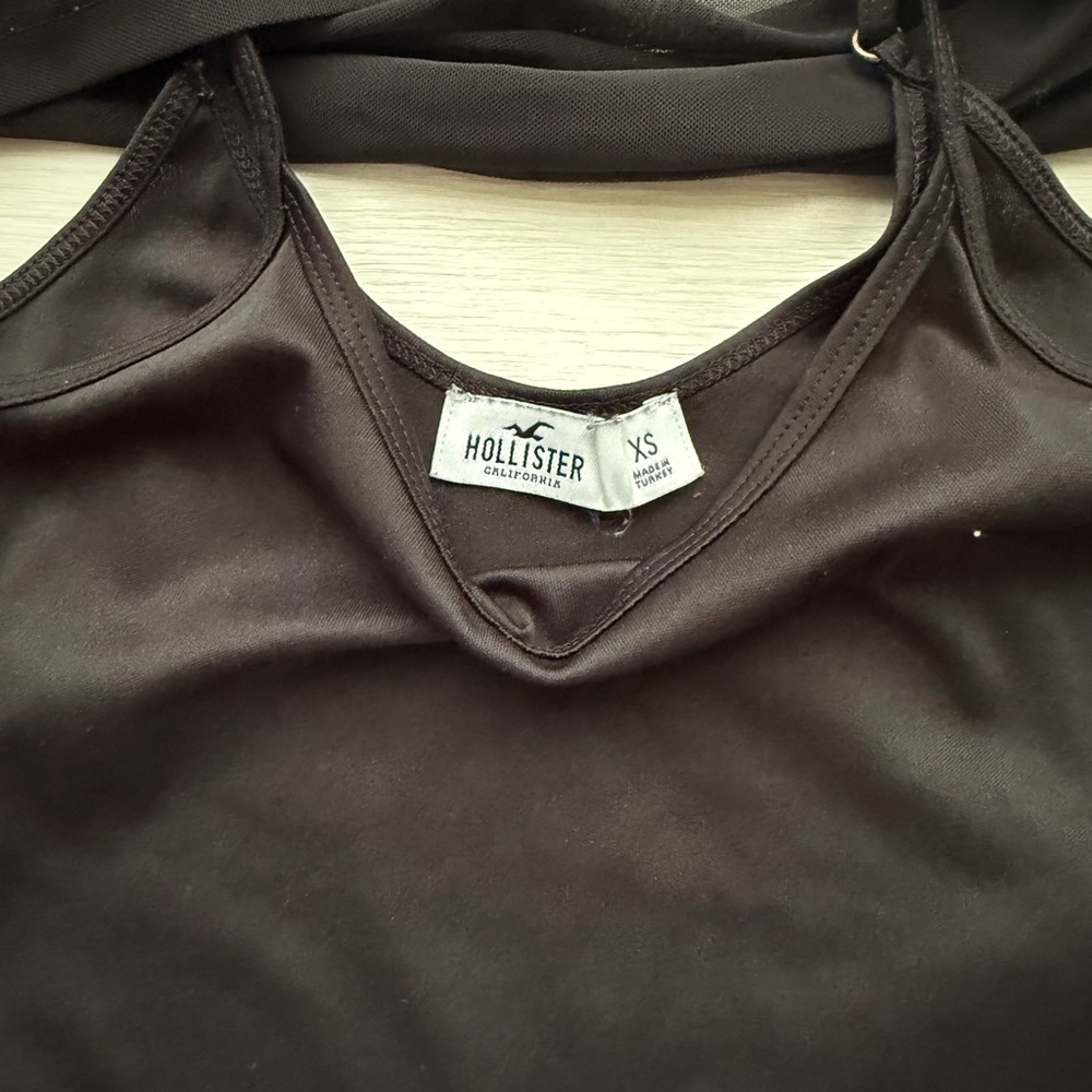 Hollister Dark Brown Tank Top